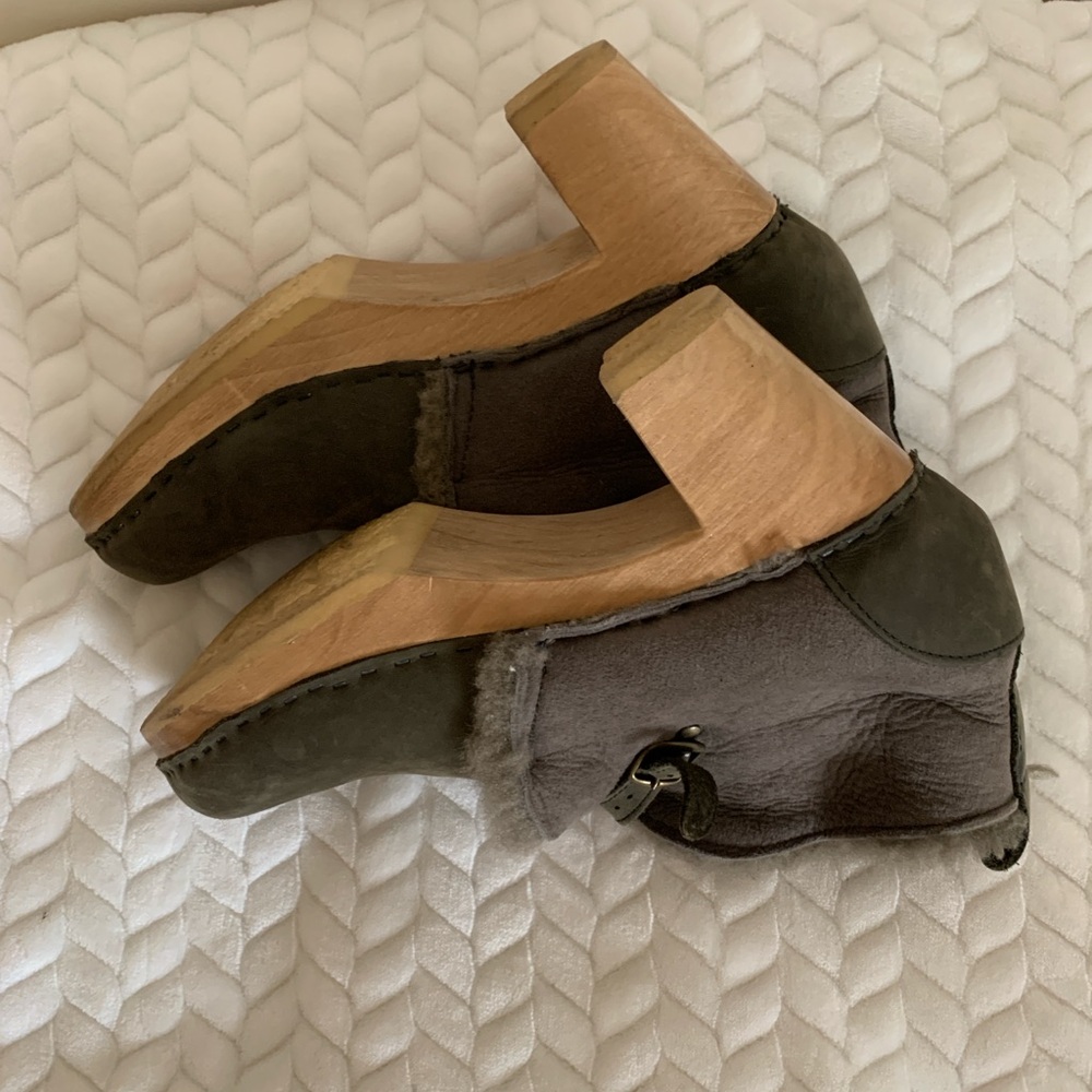 No. 6 Women's Shearing Clog Boots with Buckle [Size 41] - Picture 4 of 7
